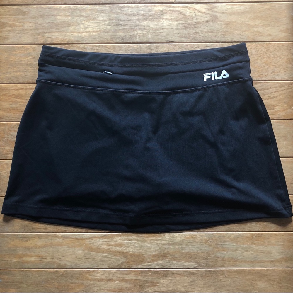 Black Sports Skort